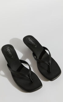 Therapy - Heatwave Heels in Black