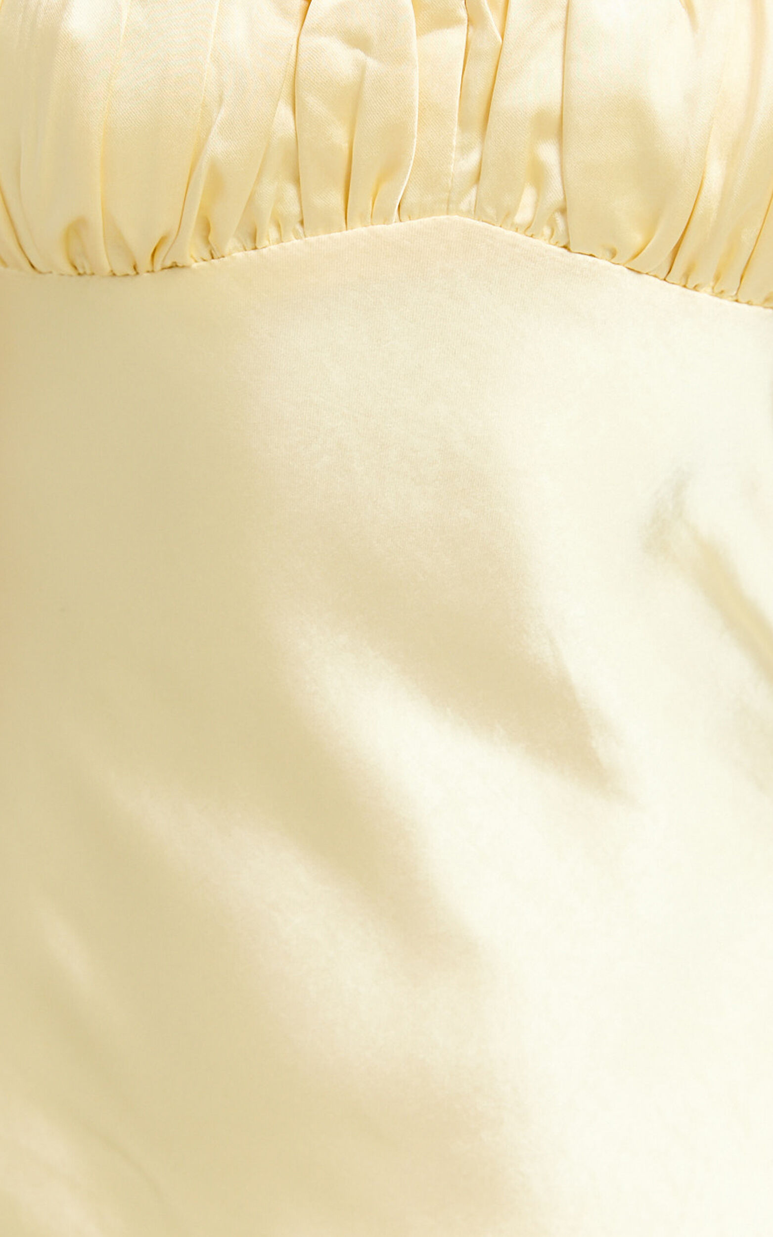 Jonalyn Midi Dress - Open Back Detailing Slip Dress in Butter | Showpo EU