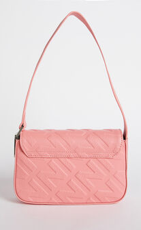 Nakedvice - The Jones Pink Bag in Pink / Silver