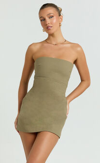 Lioness - Tranquility Mini Dress in Sage