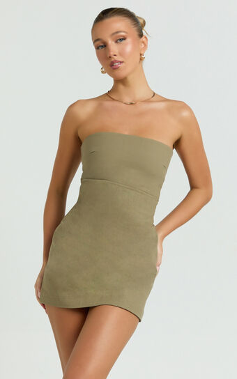 Lioness - Tranquility Mini Dress in Sage