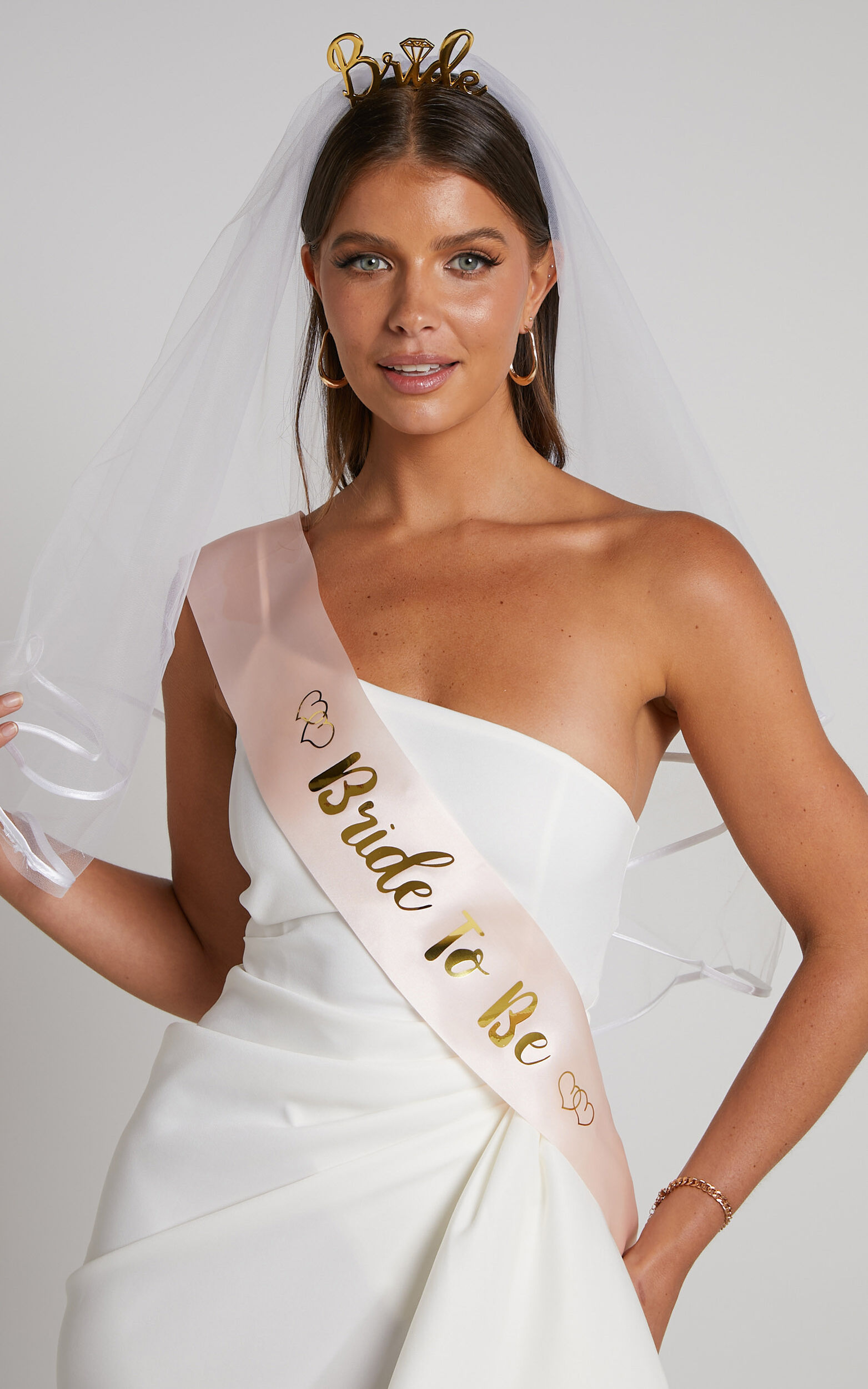 Hens Party Set in White - NoSize, WHT1
