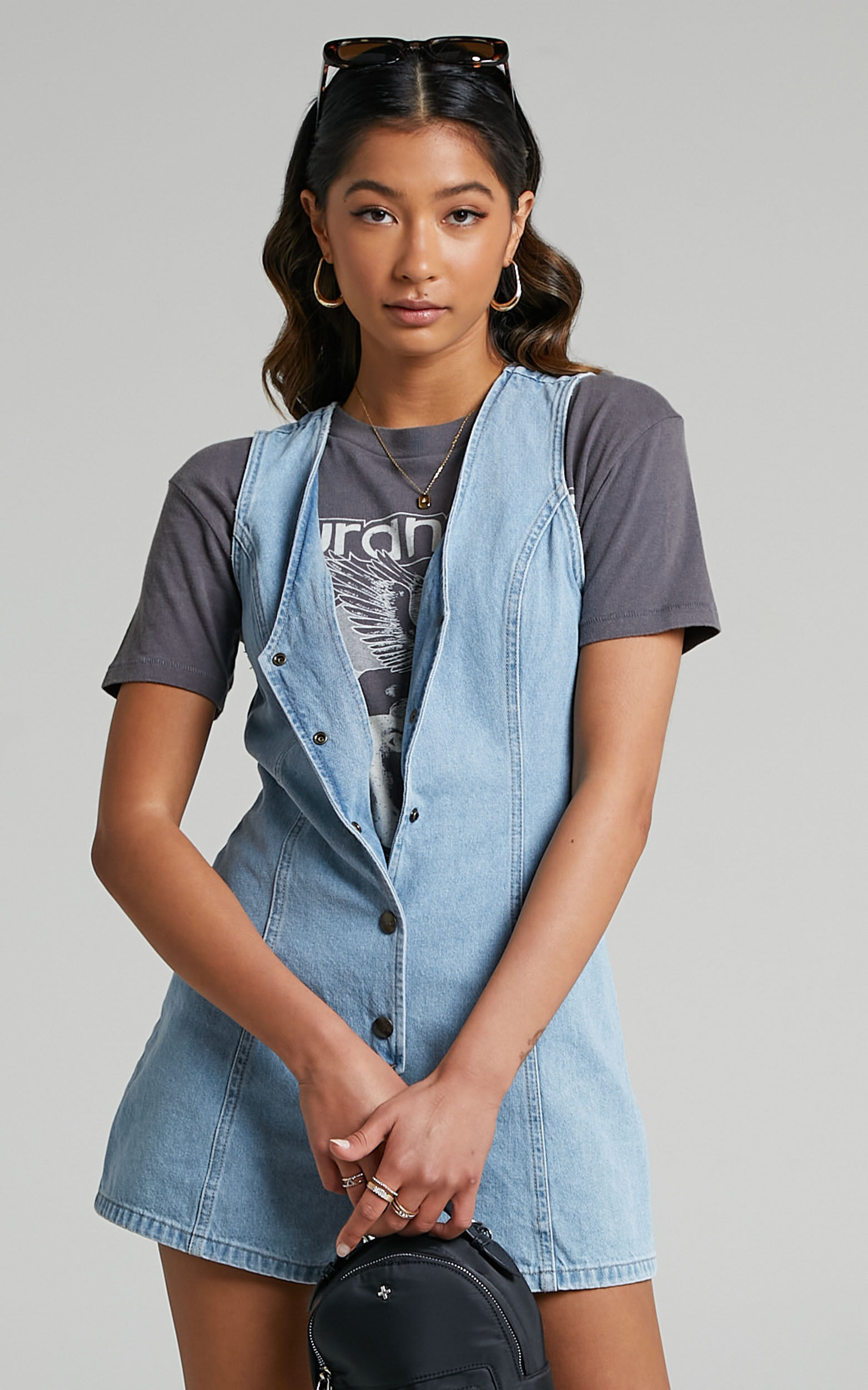 Wrangler denim romper top