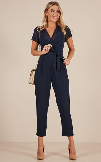 No Limits Jumpsuit In Navy