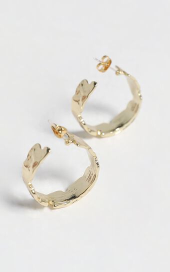 Billini - Behati Gold Plated Earrings in Gold