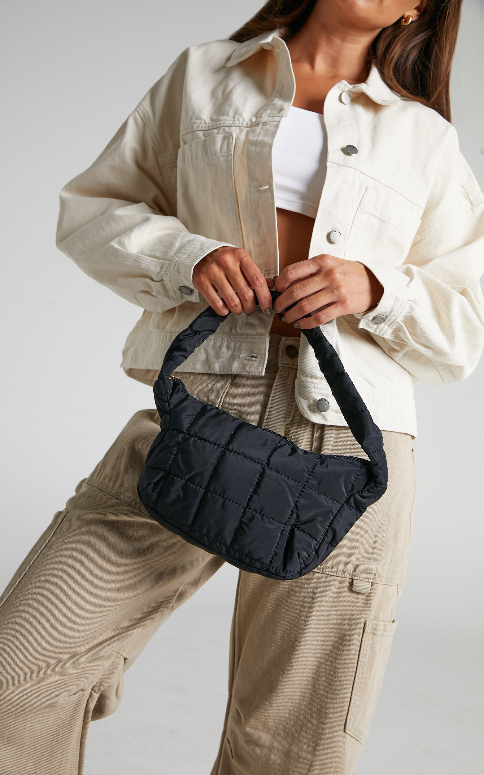 Valliria Quilted Bag in Black - NoSize, BLK1