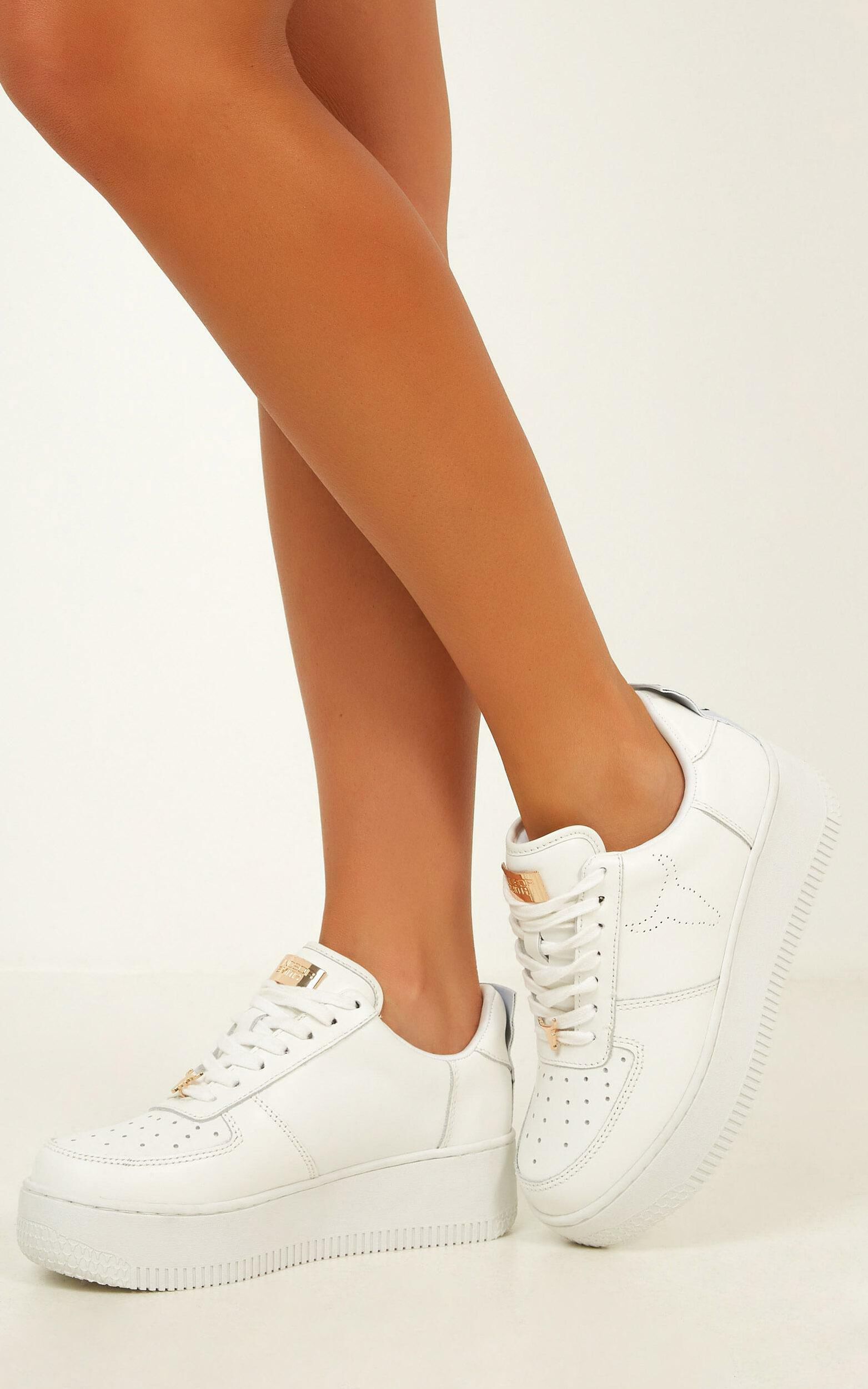 Windsor Smith - Racer Sneakers in white leather - 10, White