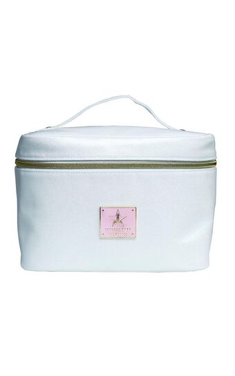 Jeffree Star Cosmetics - Travel Bag In White Glitter