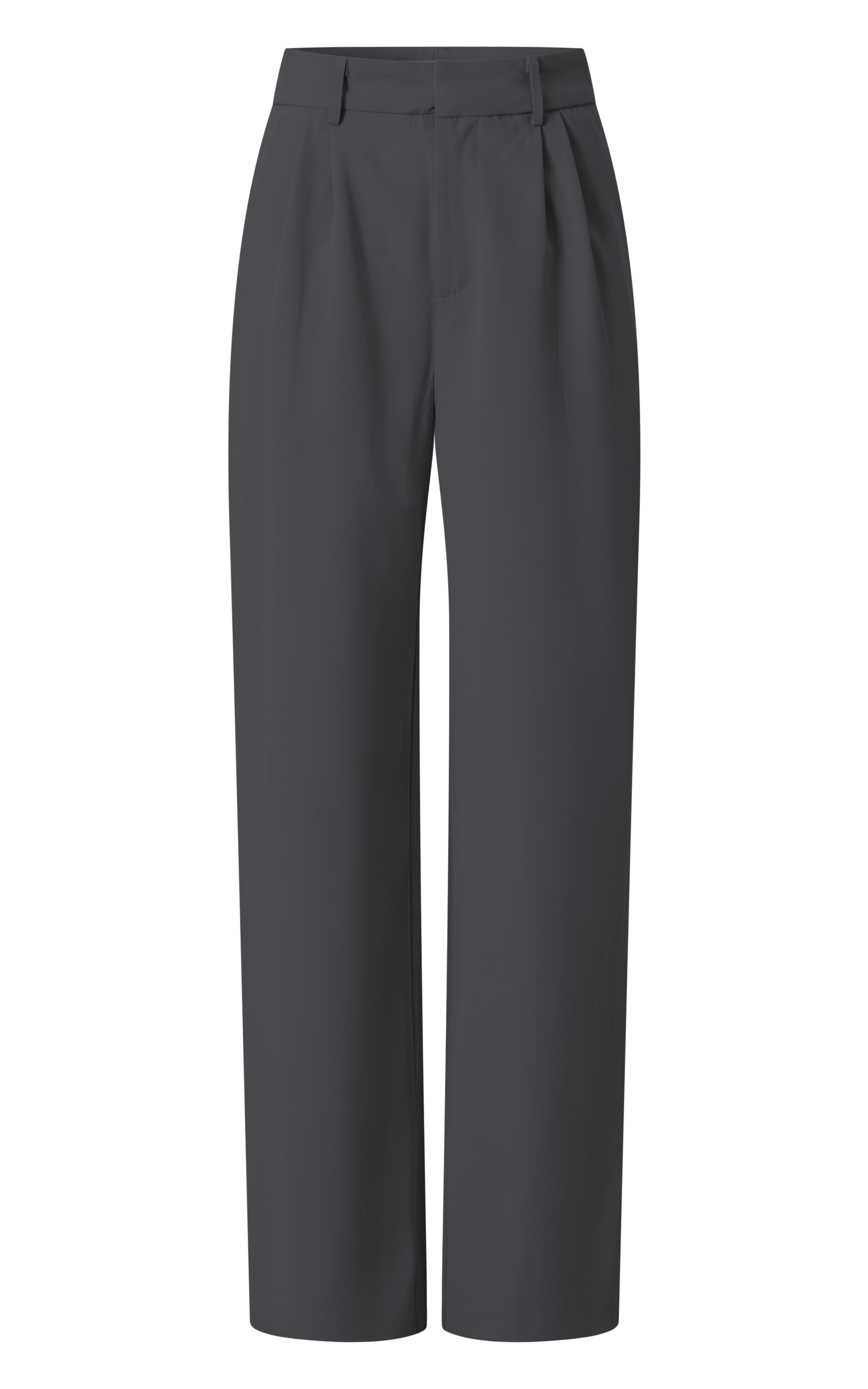 Lorcan Pants - High Waisted Tailored Pants in Charcoal Lorcan Pants - High Waisted Tailored Pants in Charcoal
