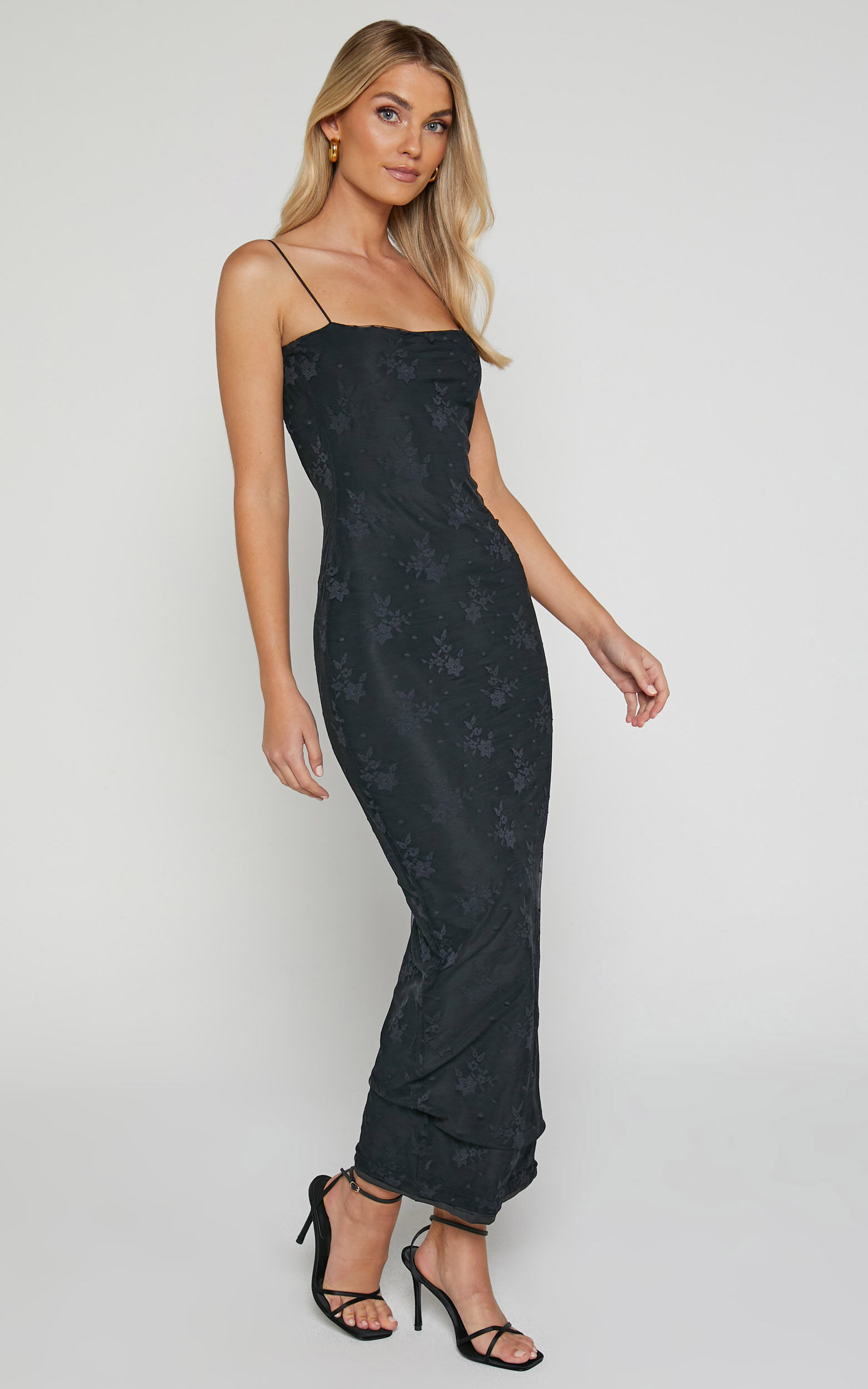 Cami slip dress midi hot sale