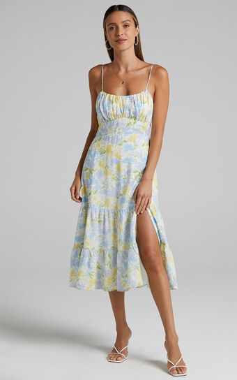 Monaco Dress in Summer Petals