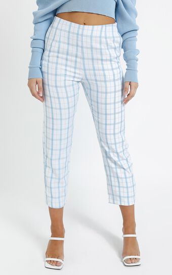 Fletcher Pant in Blue Check