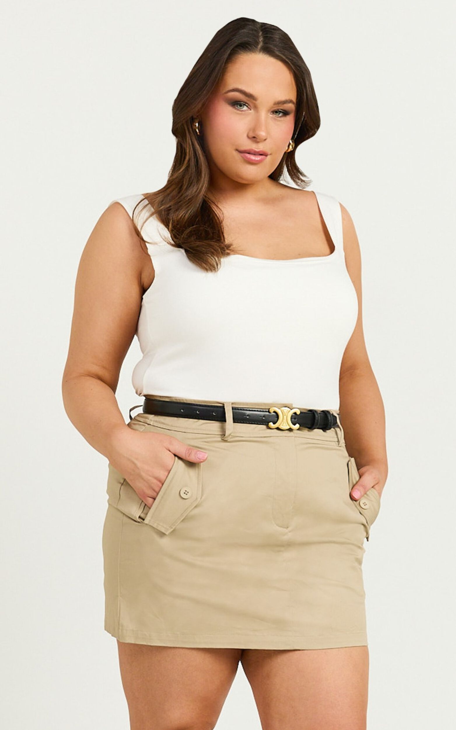 【Anyone more】Hechi Mini Skirt Pants Lohan Mini Skort – HEMLINE French Quarter