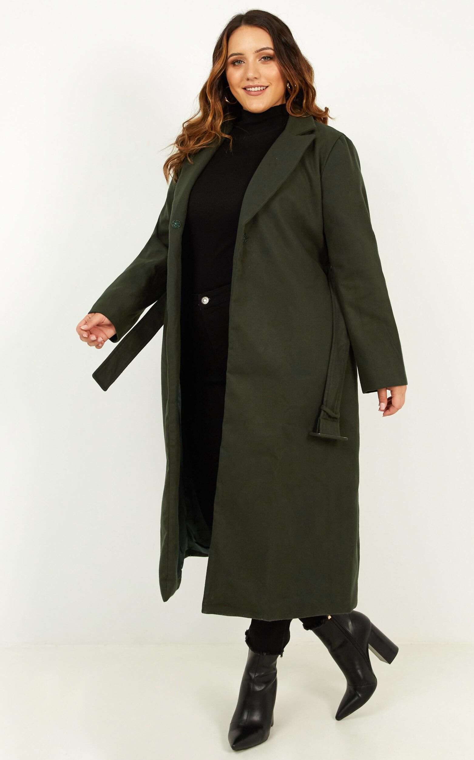 Green best sale envy coat