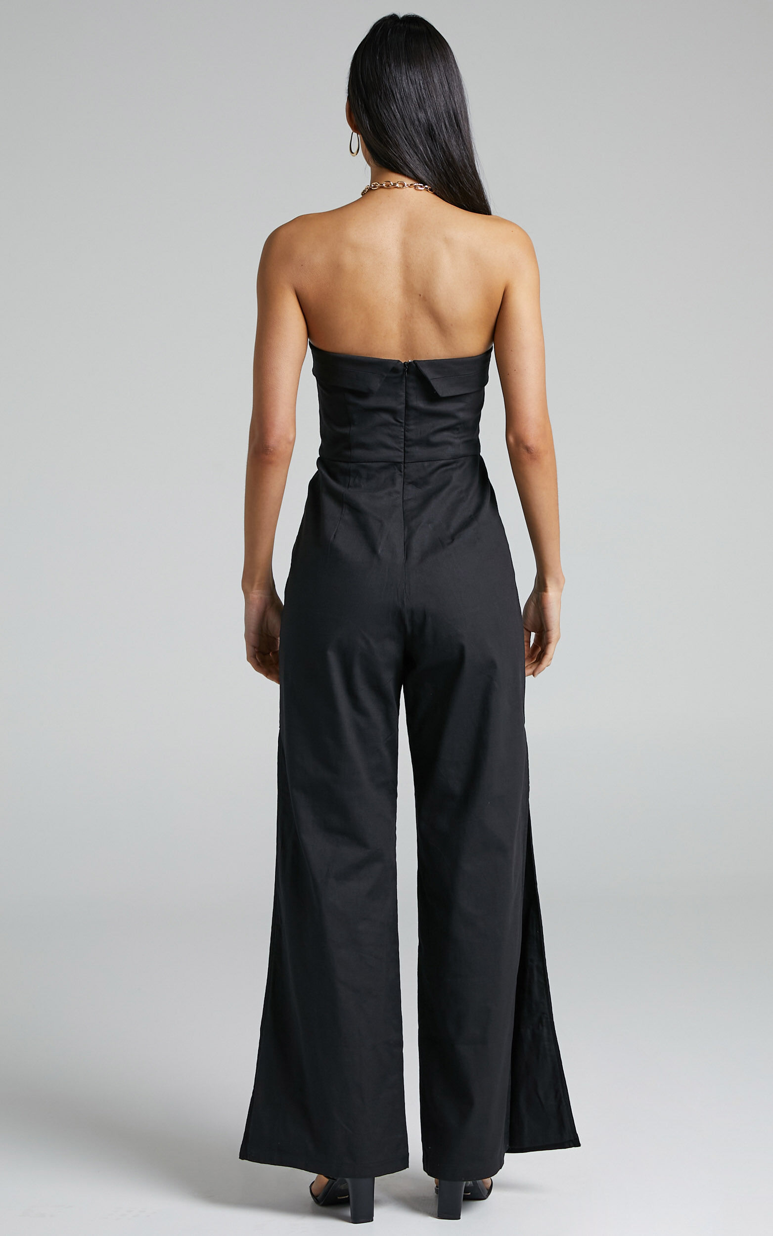 Tahari black jumpsuit 2025