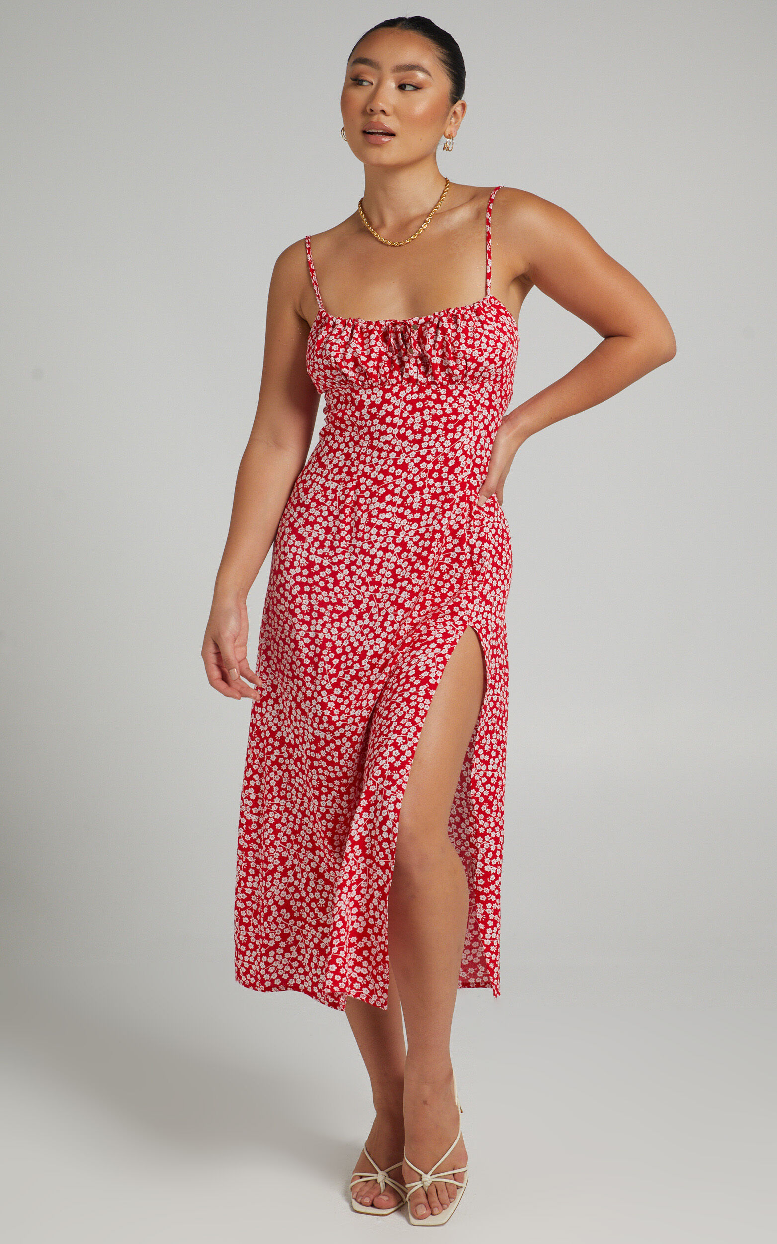 Showpo red dress deals
