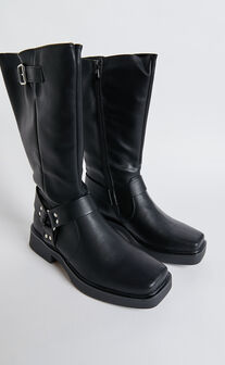 Therapy - Edge Boots in Black