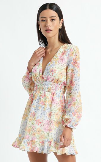 Pretty As You Dress in Multi Floral