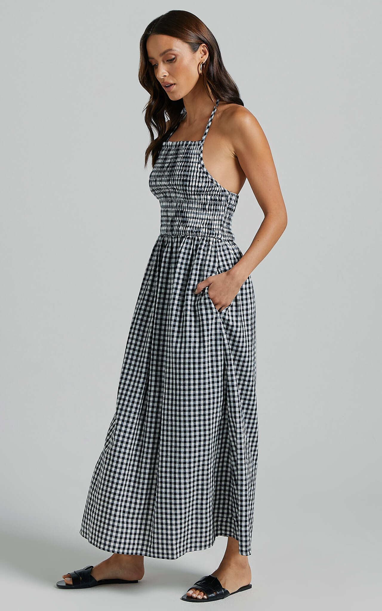 Shirred top dress cheap