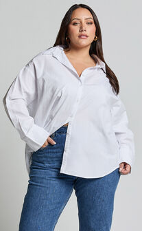 Terah Shirt - Button Up Shirt in White