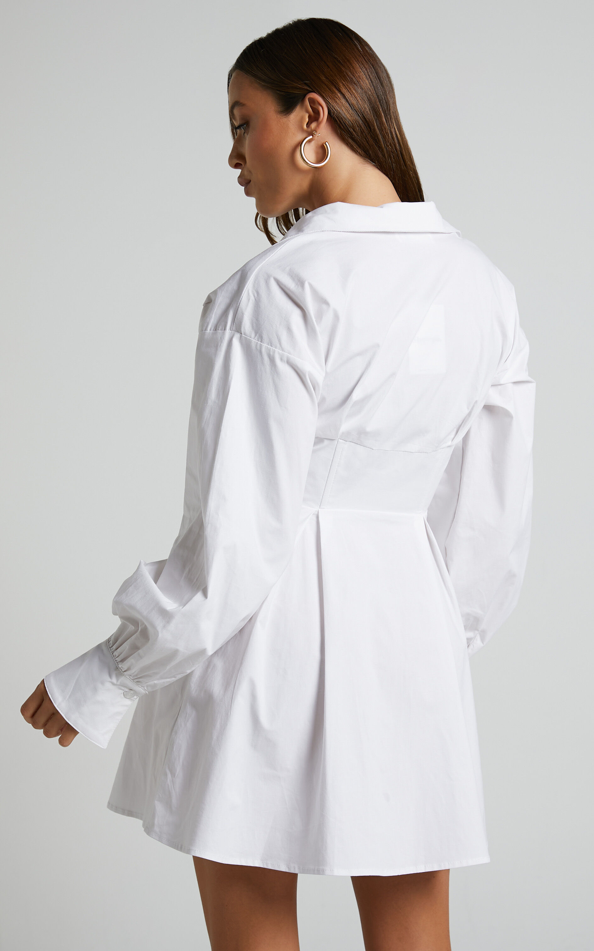 Button up shirt dress store