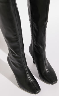 Verali - Billy Tall Boots in Black