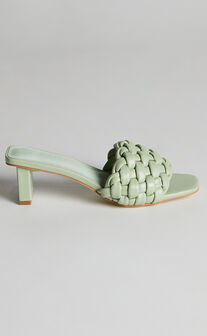 Sol Sana - Matias Mule Heels in Cucumber