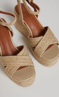 Verali - Callie Wedges in Natural Rope