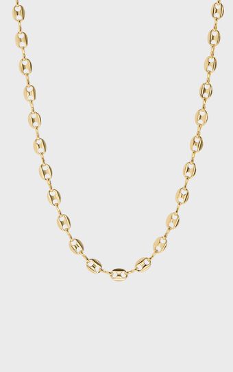 Luv Aj - Mariner Toggle Necklace in Gold