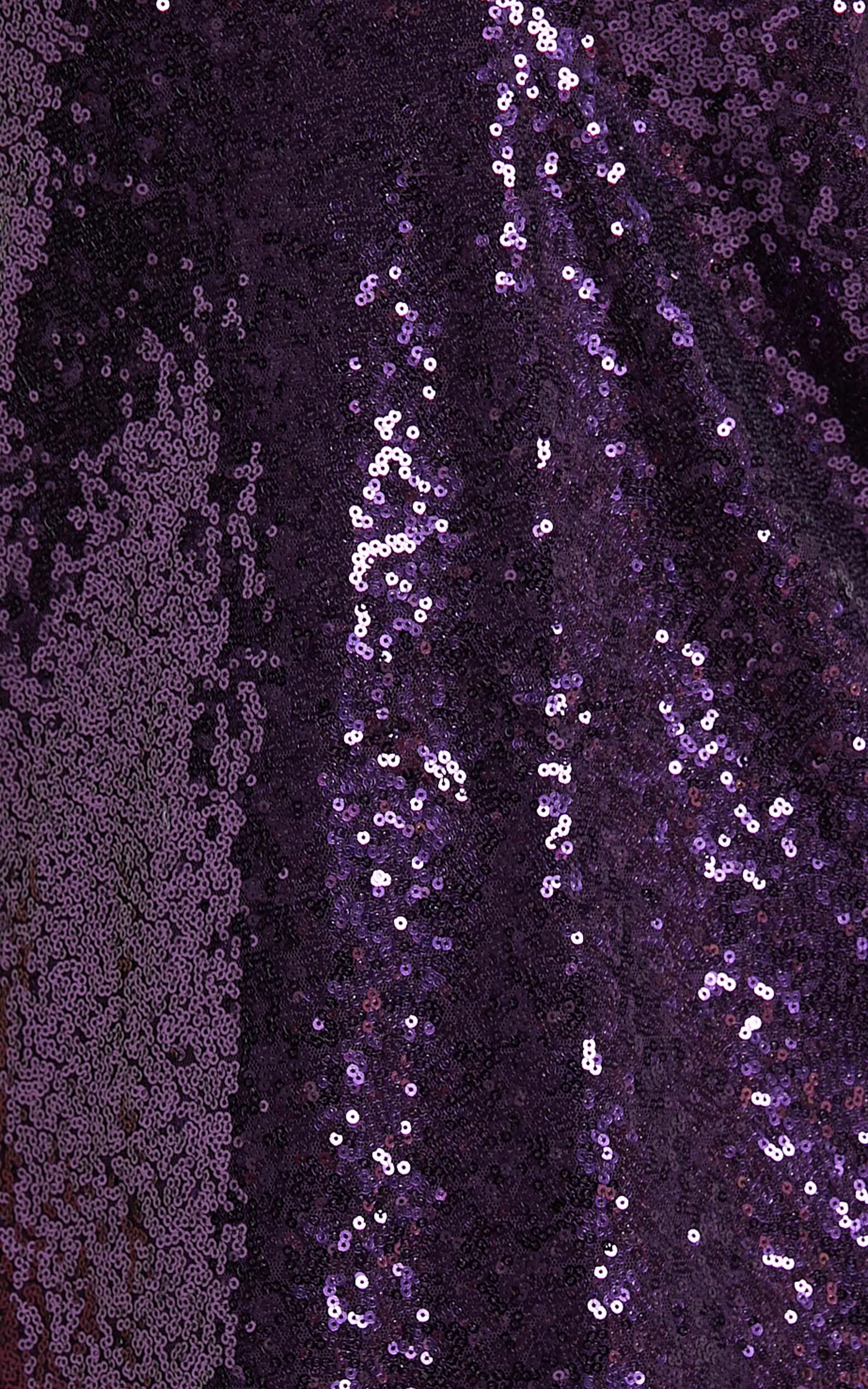 Dark purple sequin dress discount
