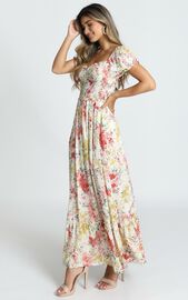 Sonia Dress in Multi Floral | Showpo USA