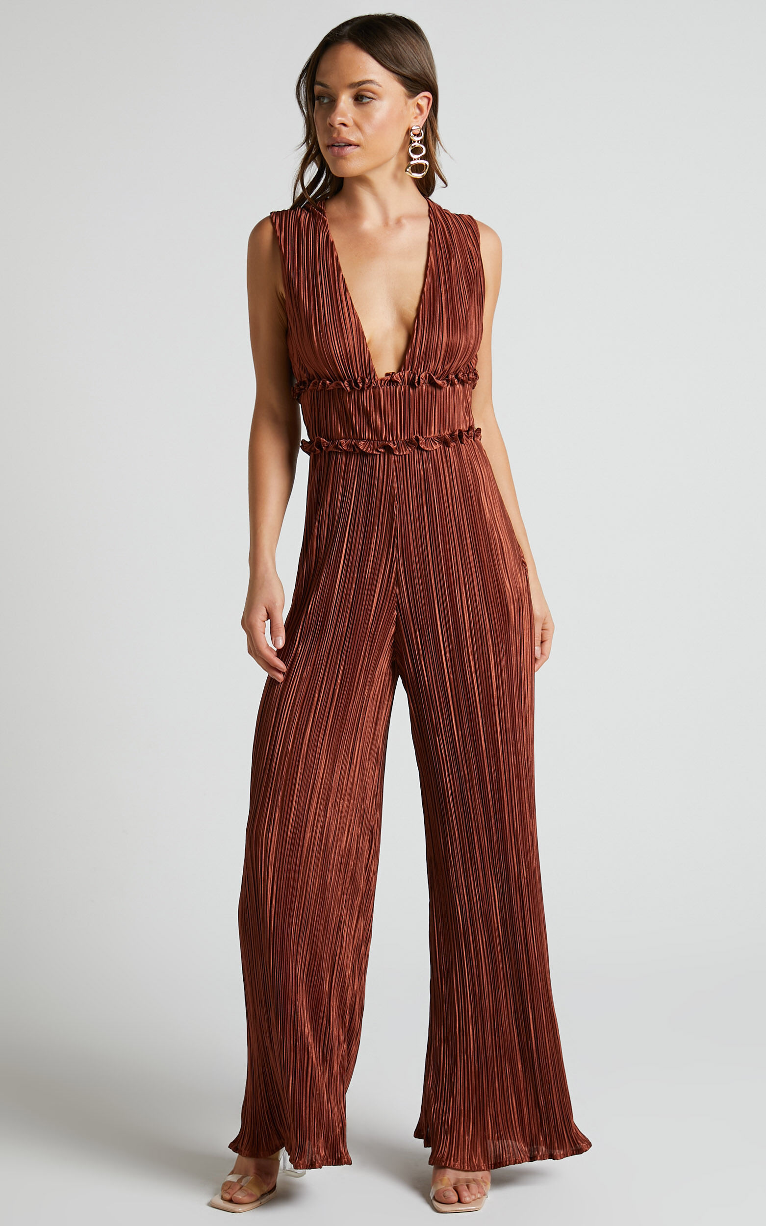 Copper jumpsuit shop