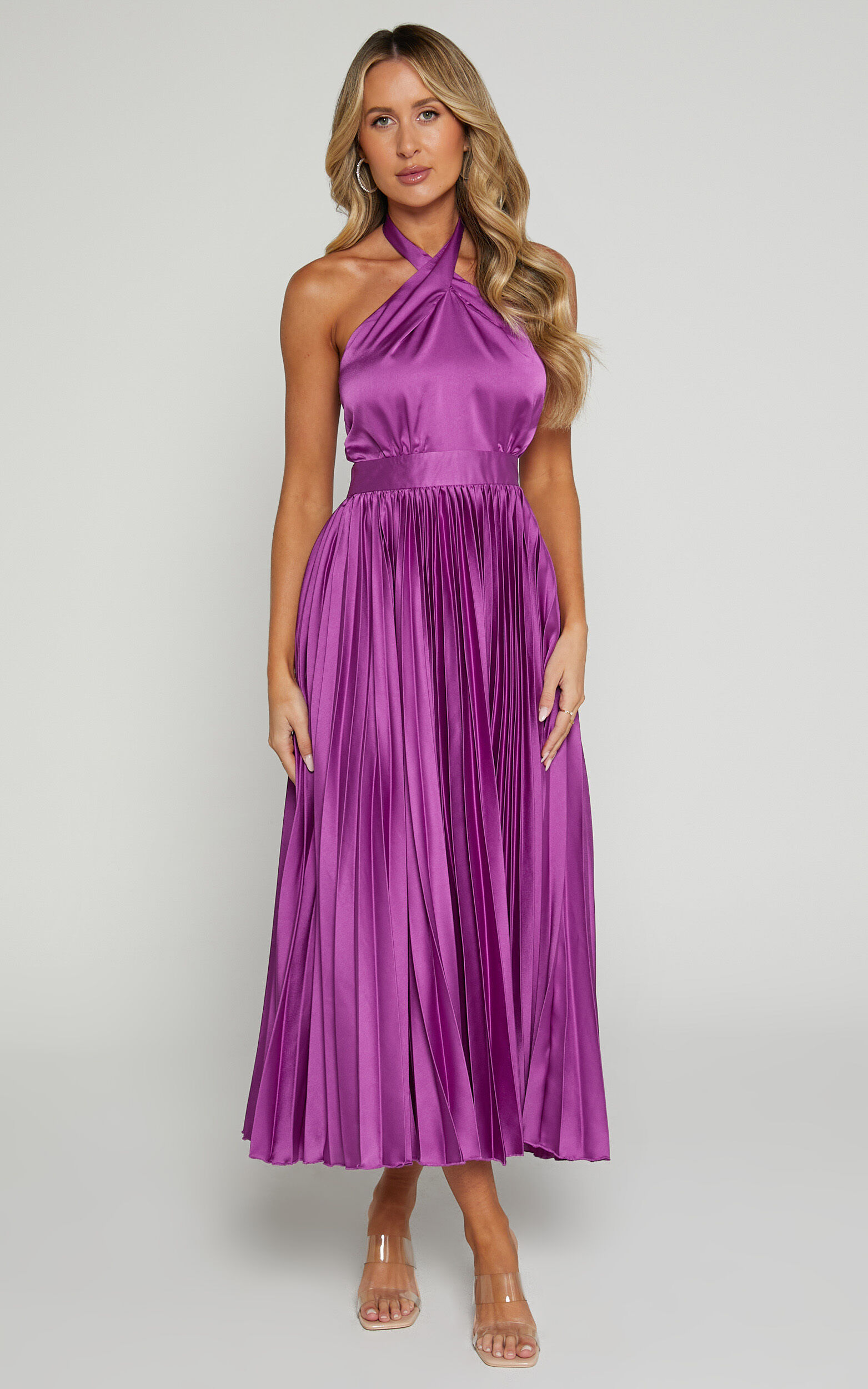 Wayf eloise store bustier midi dress