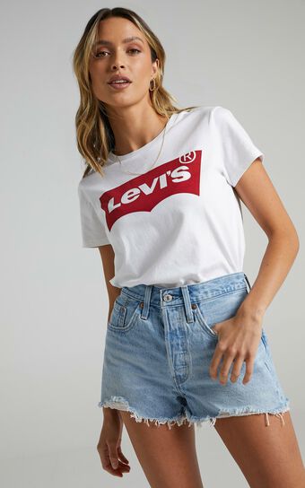 Levi's - Perfect Batwing Tee in White
