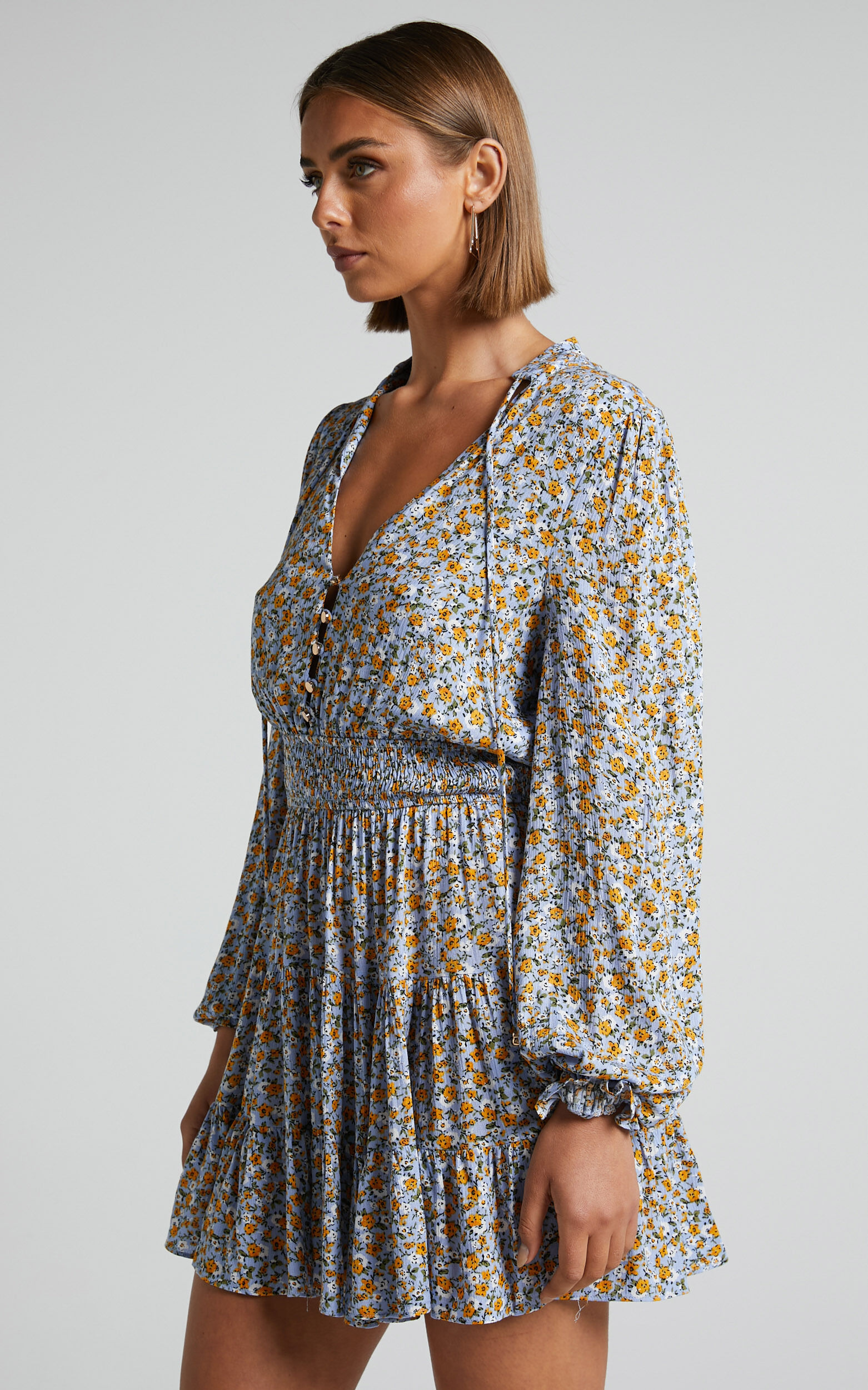 Cultivate the soul deals floral mini dress