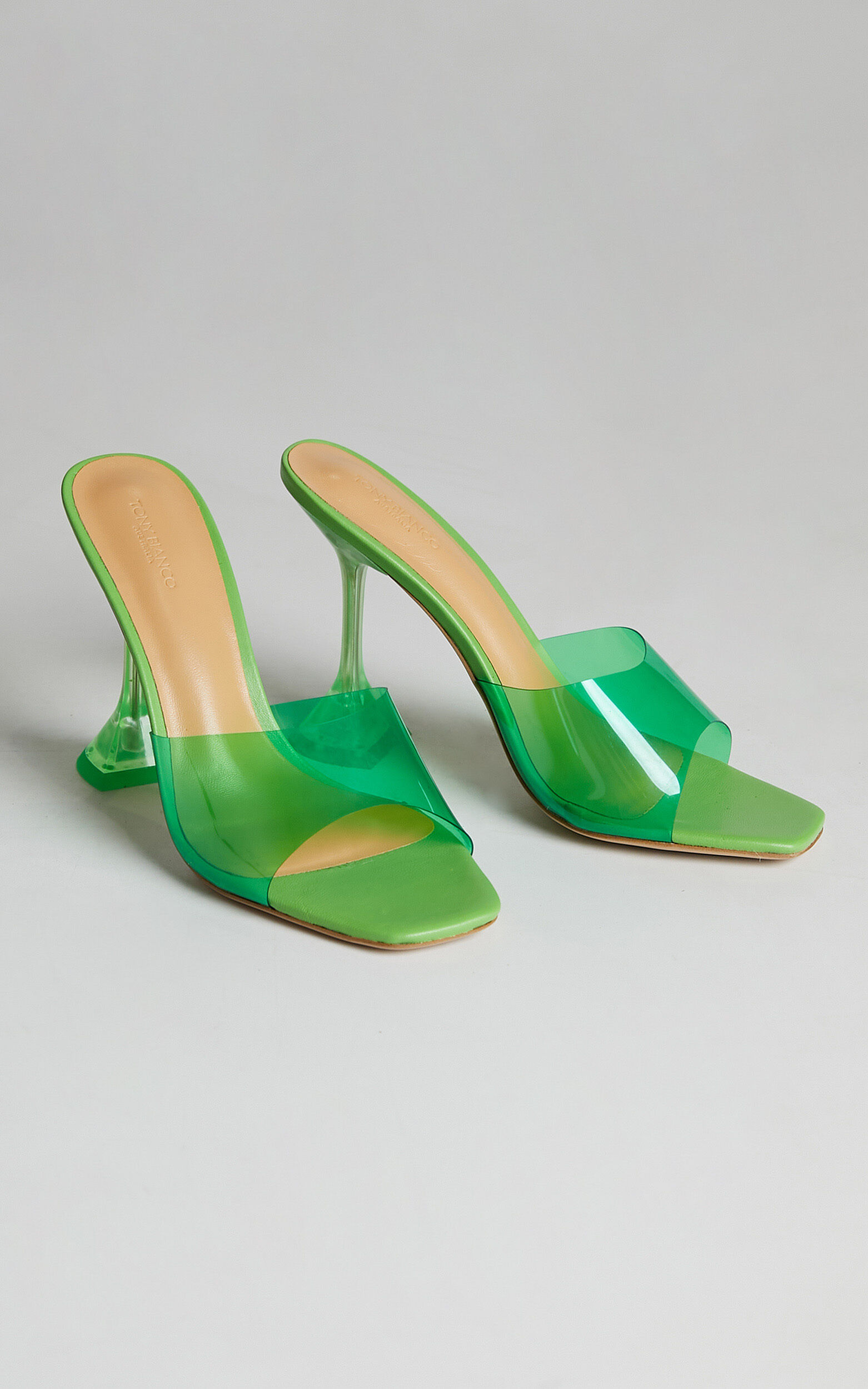 Tony bianco green heels sales
