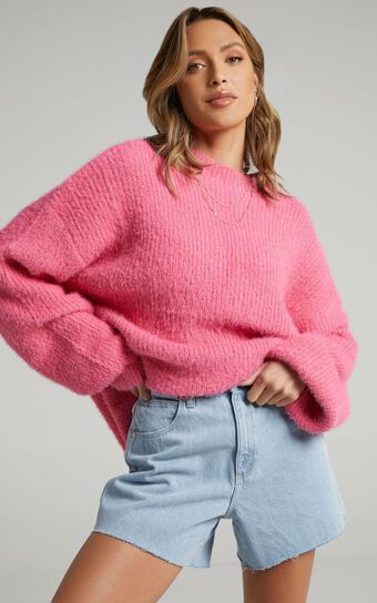 Elle Woods Knit Jumper in Candyfloss