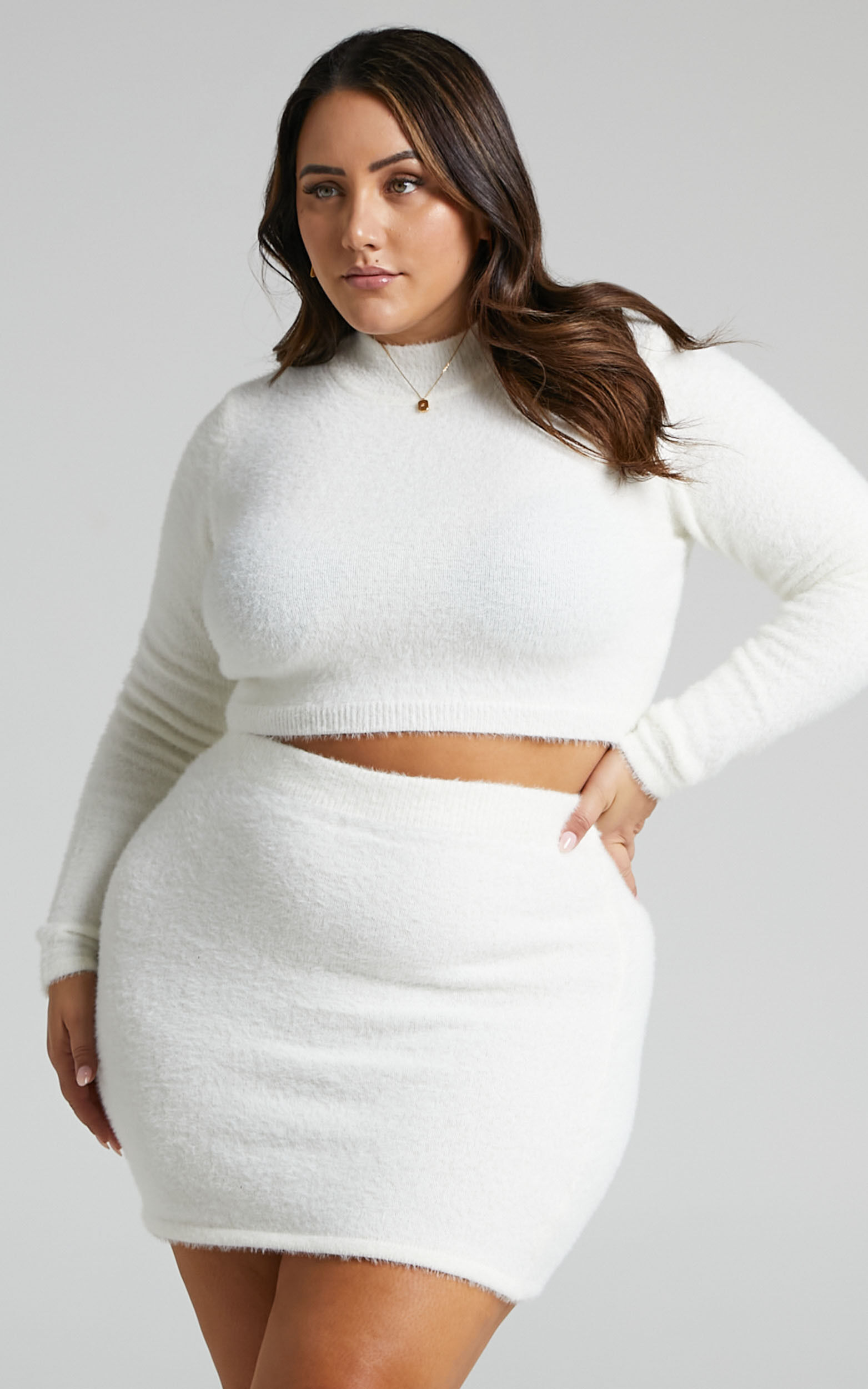 white set long sleeve