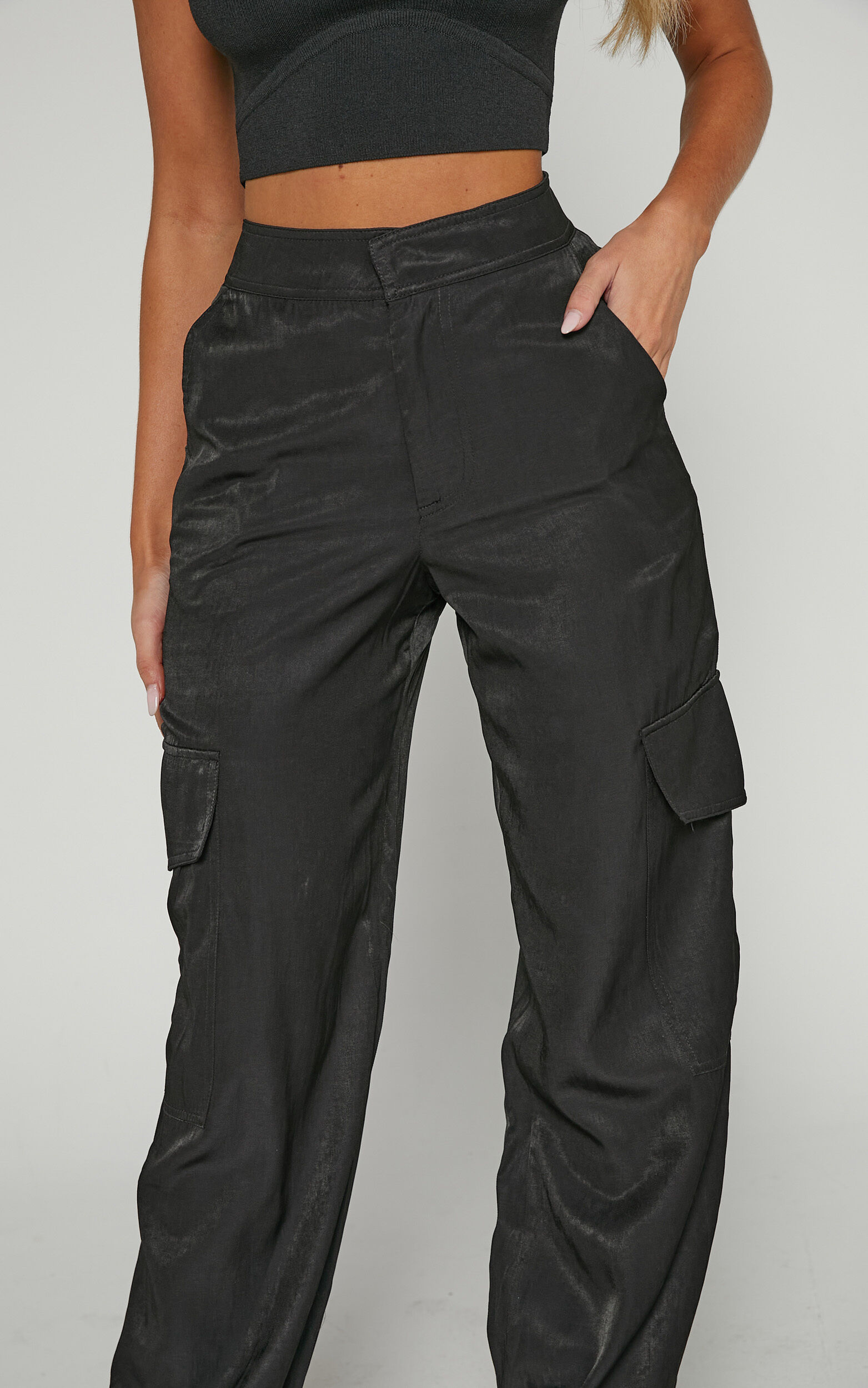 Ankle cuff clearance cargo pants