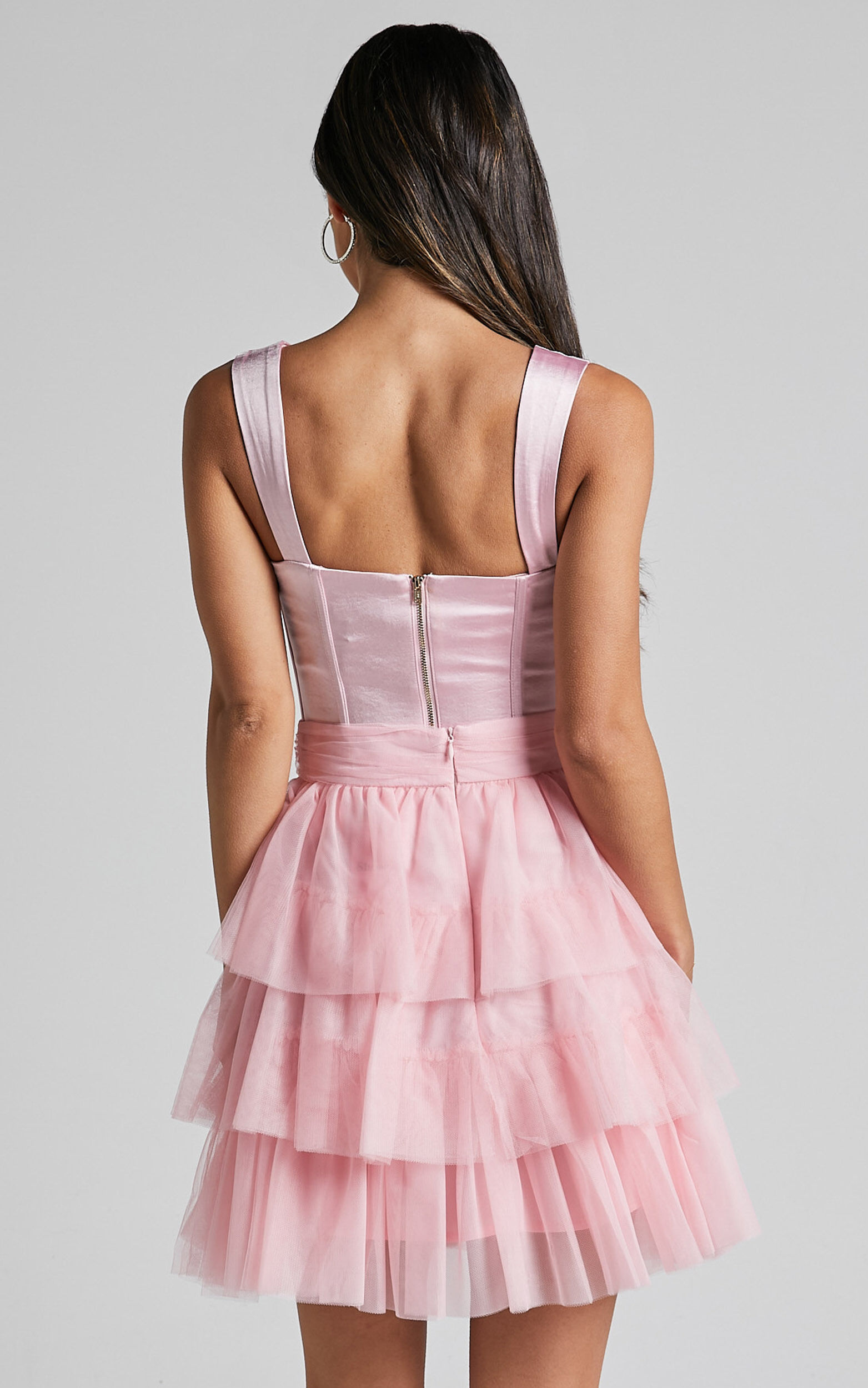 Pink tulle skirt mini new arrivals