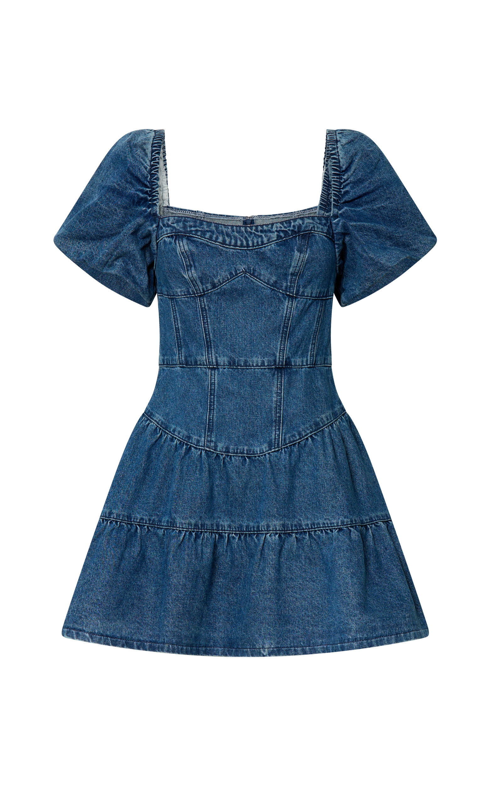 Gia denim bodycon dress cheap
