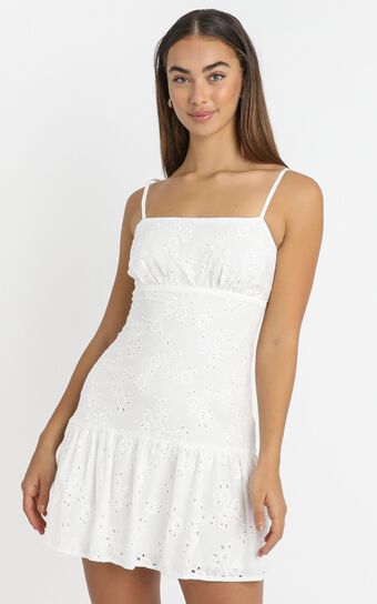 Winnie Dress in White