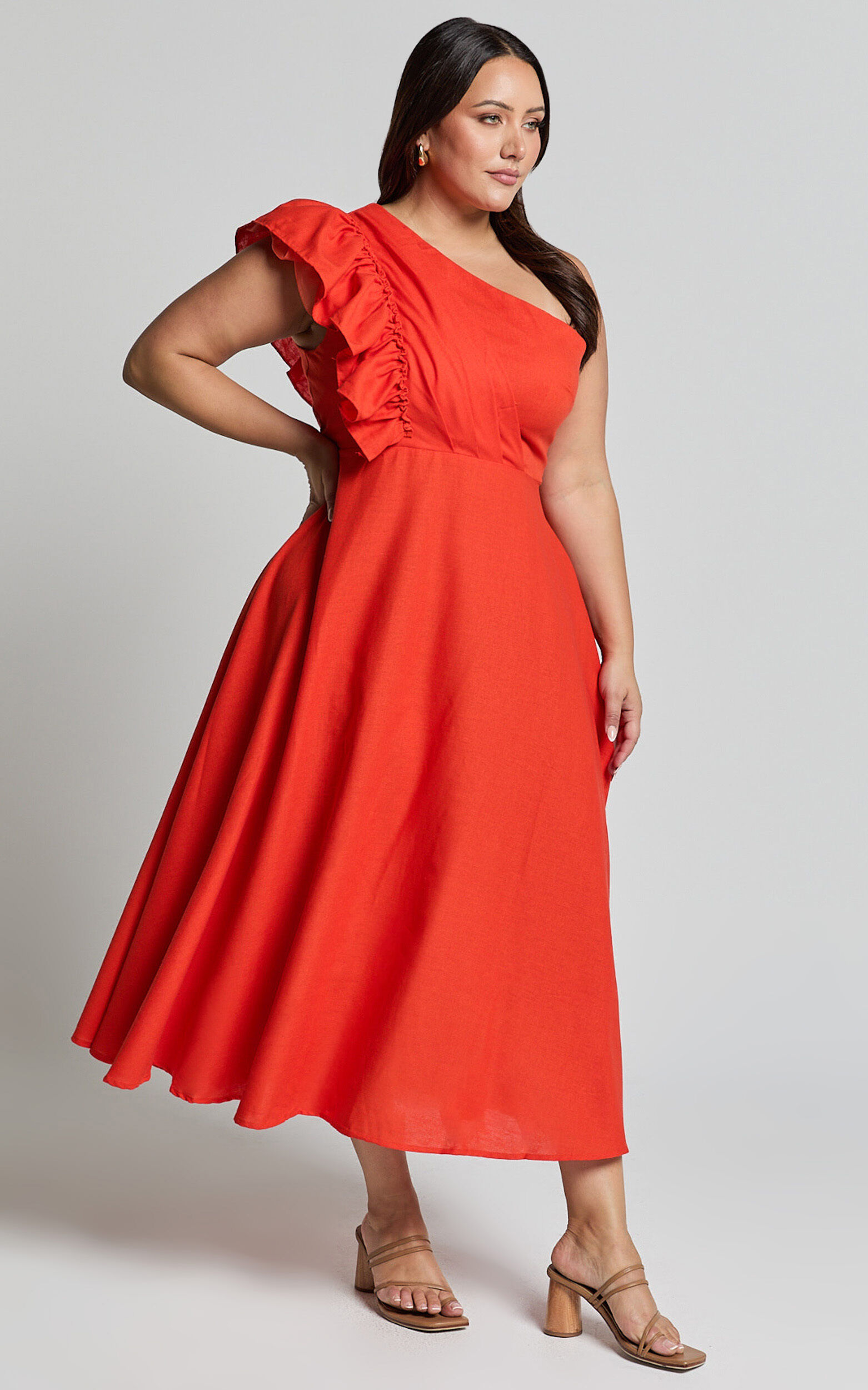 ワンピース Herlipto Garden Party Ruffled Midi Dress 2025年最新】garden party ruffled midi dressの人気アイテム