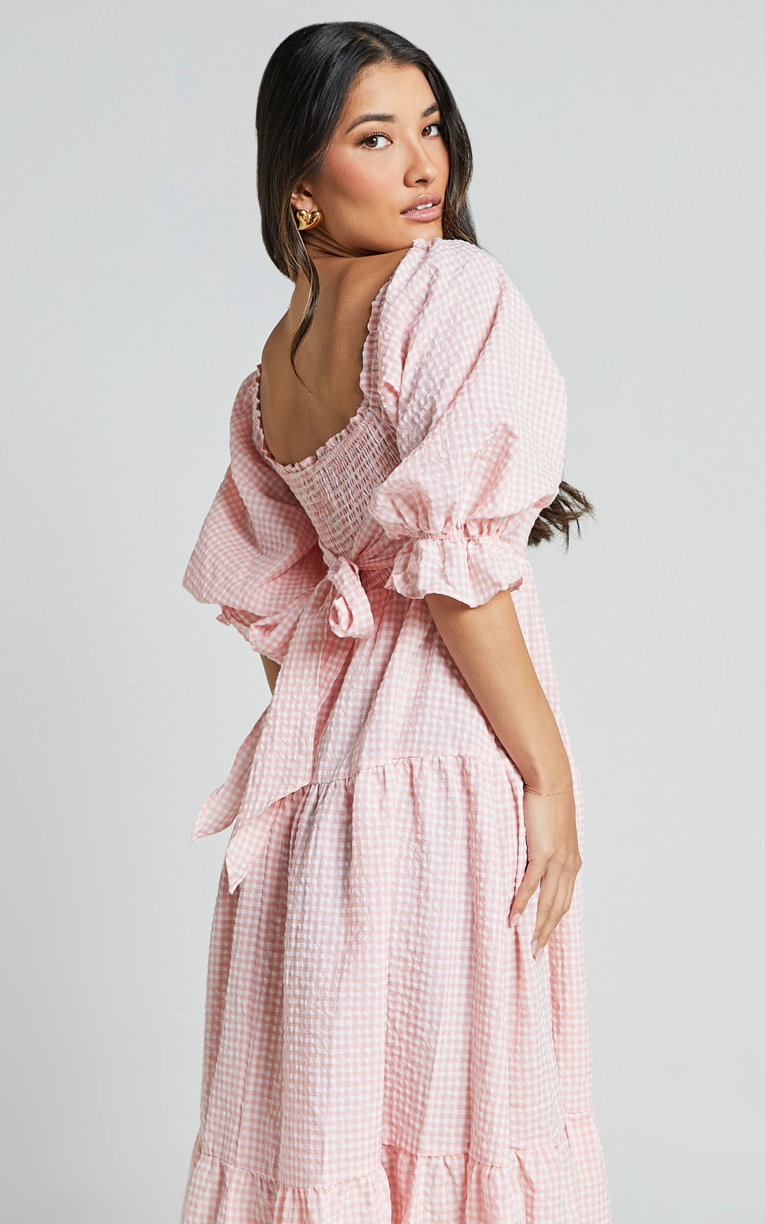 Darlene tiered ruffle dress cheap
