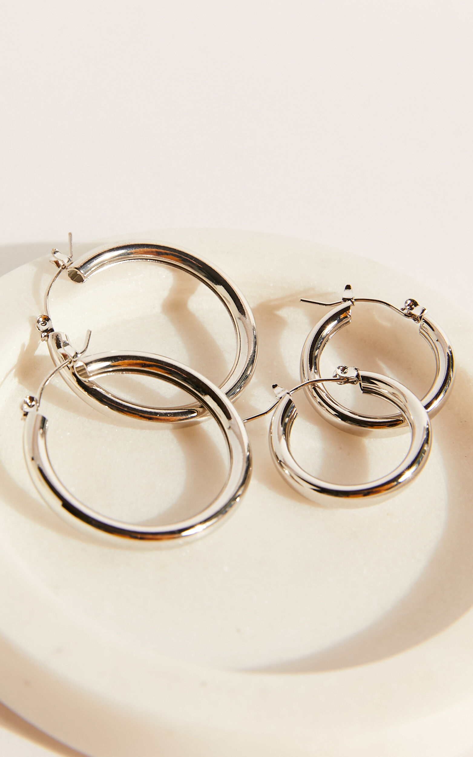 Multipack cheap silver earrings