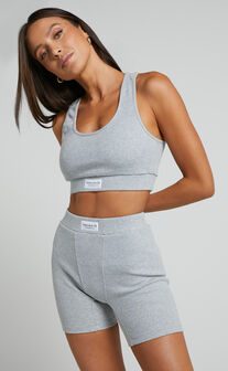 Sunday Leisure Club - The Lazy Bralette in Grey