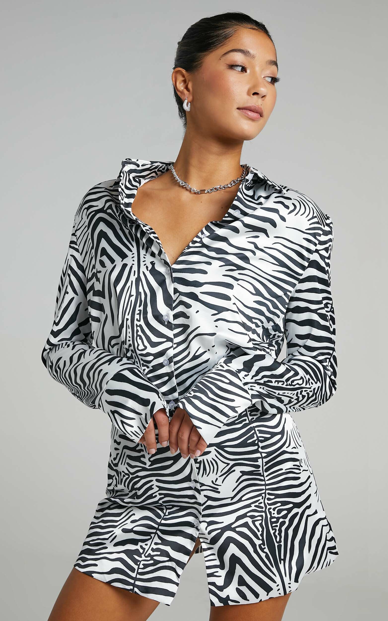 Lioness outlet zebra dress