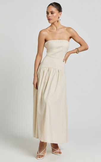 Seven Wonders - Danica Midi Dress in Latte