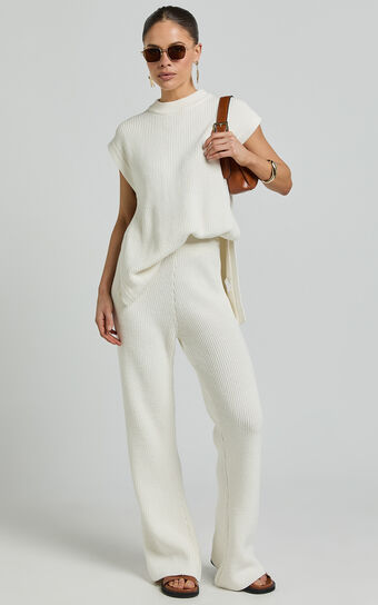 Sndys The Label - Oak Pants in Vintage White