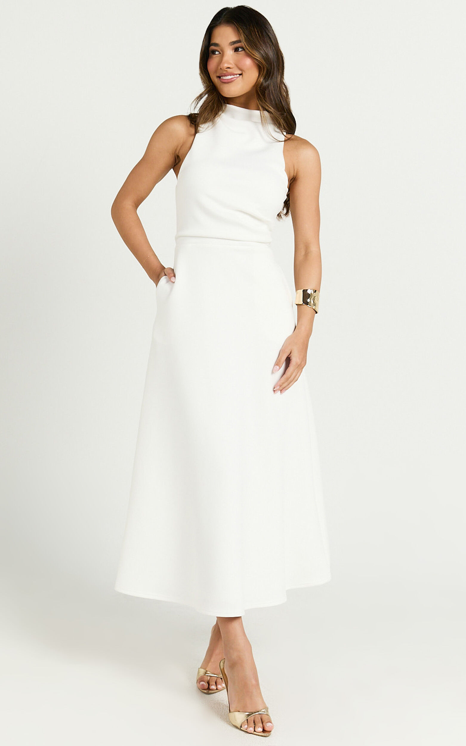 Macy's short white dress online